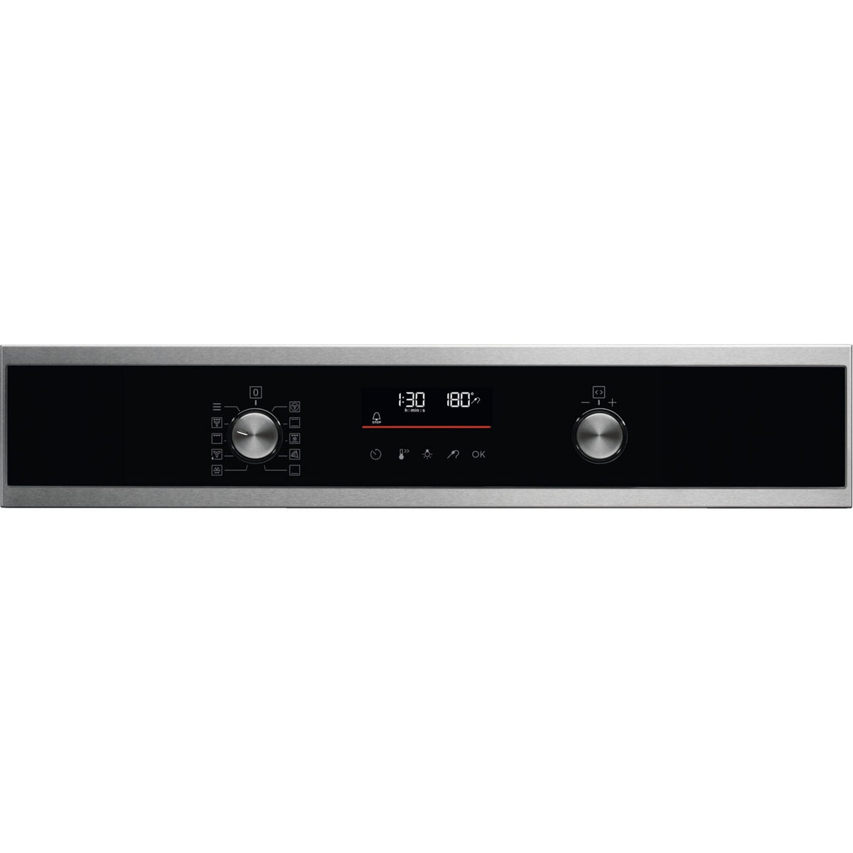 Four Pyro ELECTROLUX EOE6P57X - Pyrolyse - Chaleur pulsée - Porte froide - Rails télescopiques - Sonde de cuisson