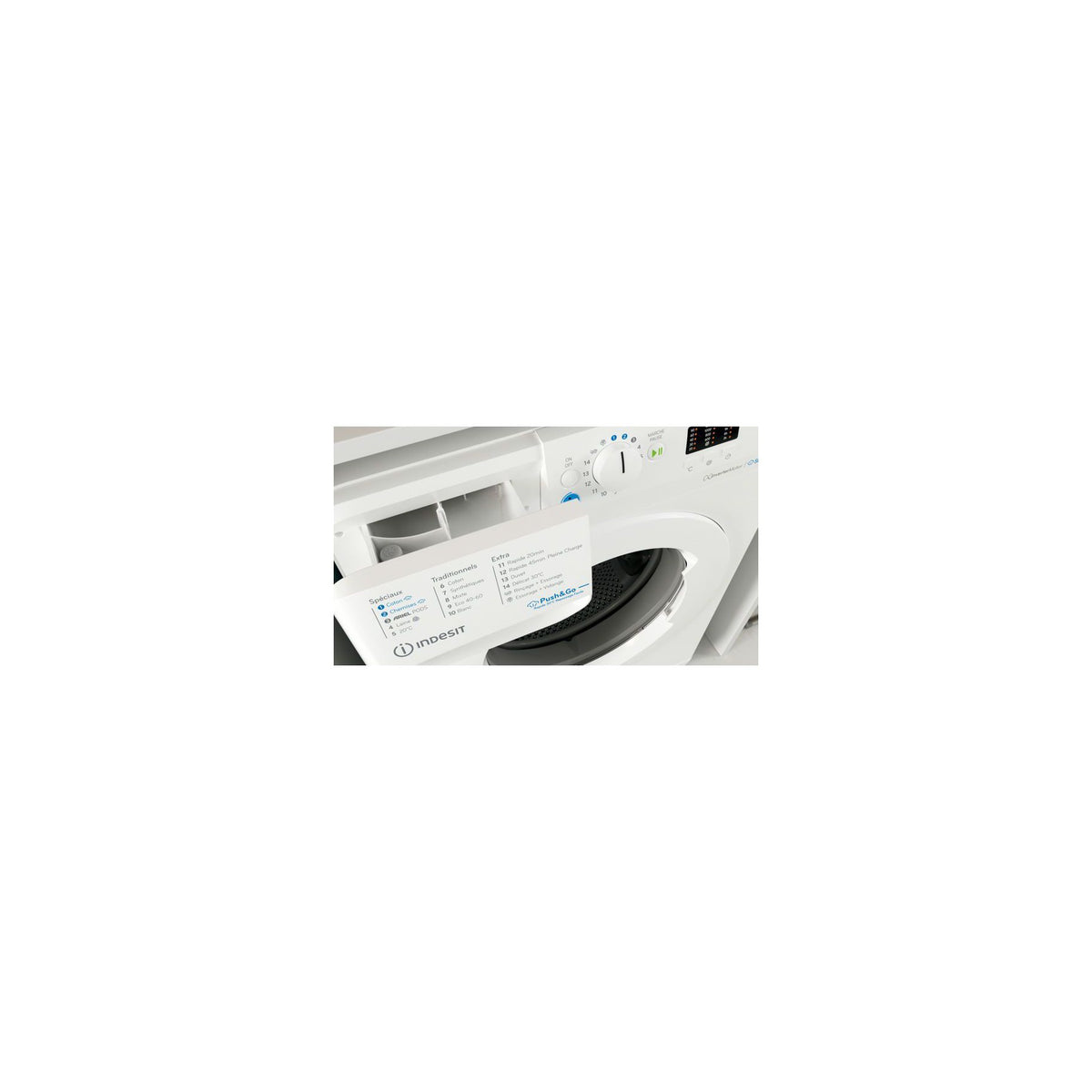 Lave linge hublot INDESIT BWA101496XWVFR