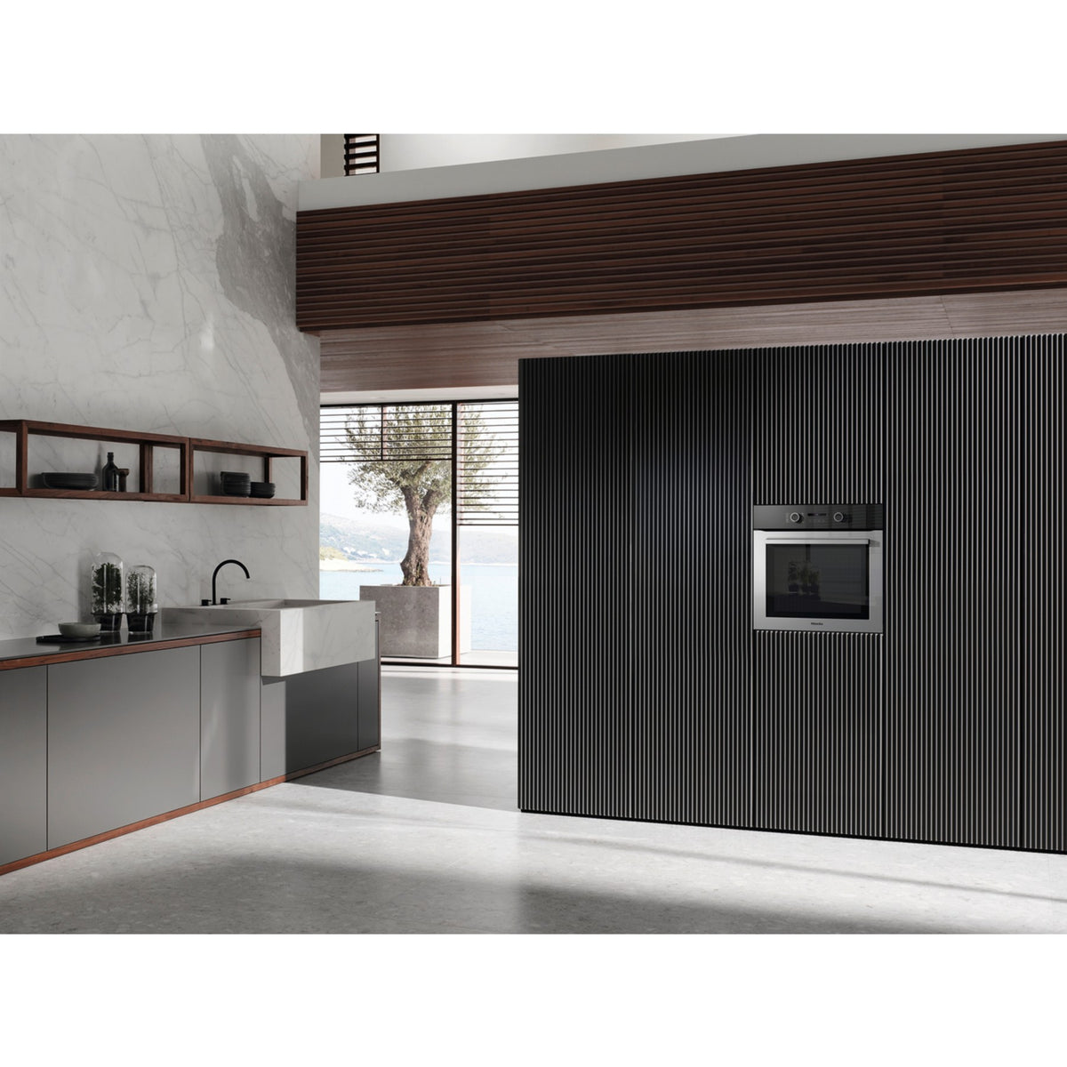 Four encastrable MIELE H 2761 BP - Pyrolyse - Chaleur pulsée - Porte froide - Rails télescopiques