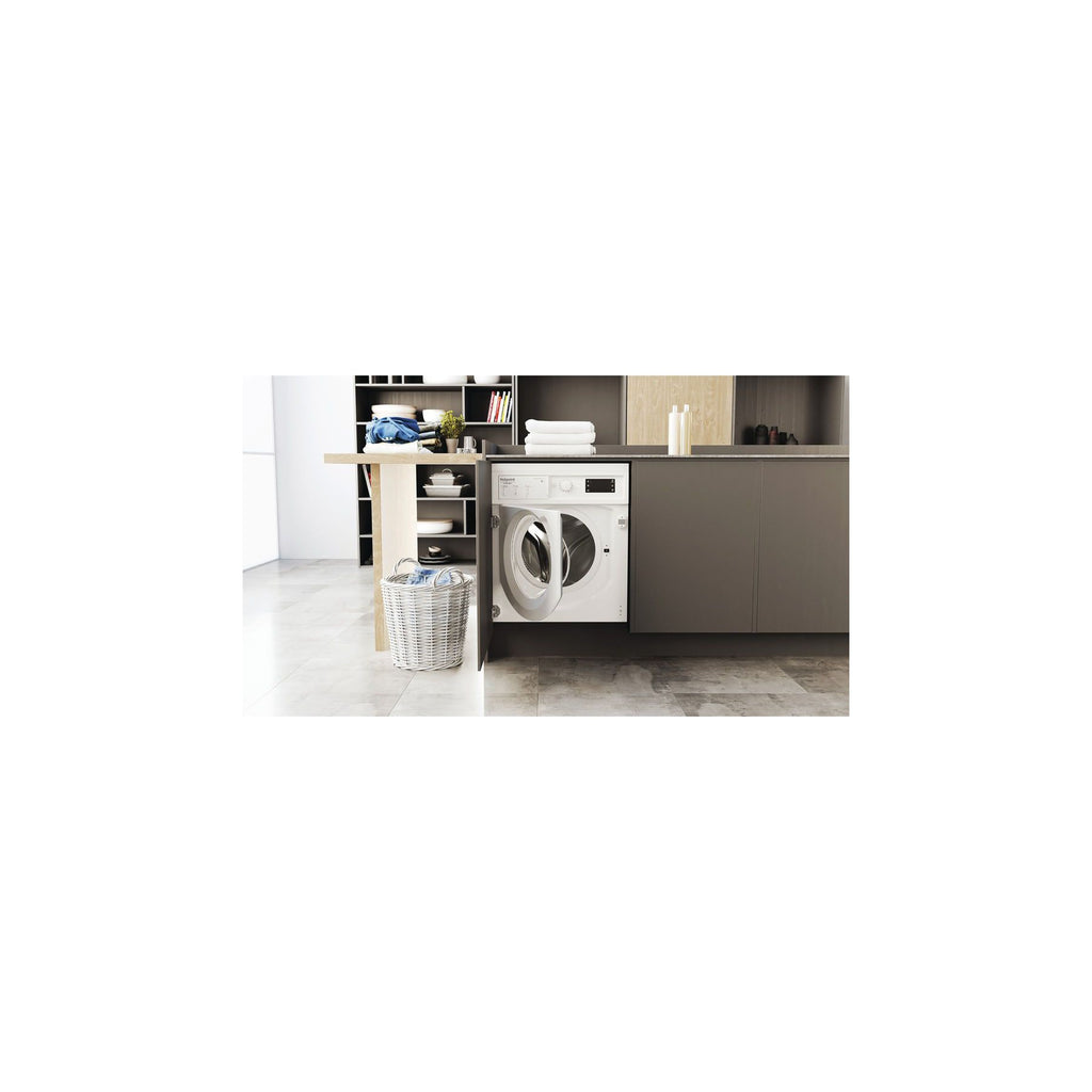 Lave linge hublot encastrable HOTPOINT BIWMHG8146EU
