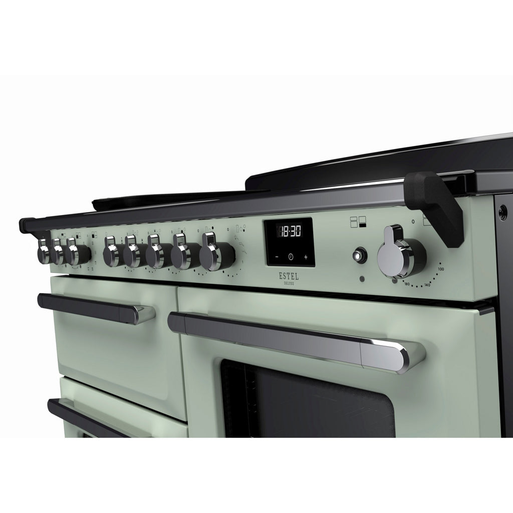 Piano de cuisson induction FALCON ESTEL DELUXE OCTAB IND 110 CM VERT PASTE
