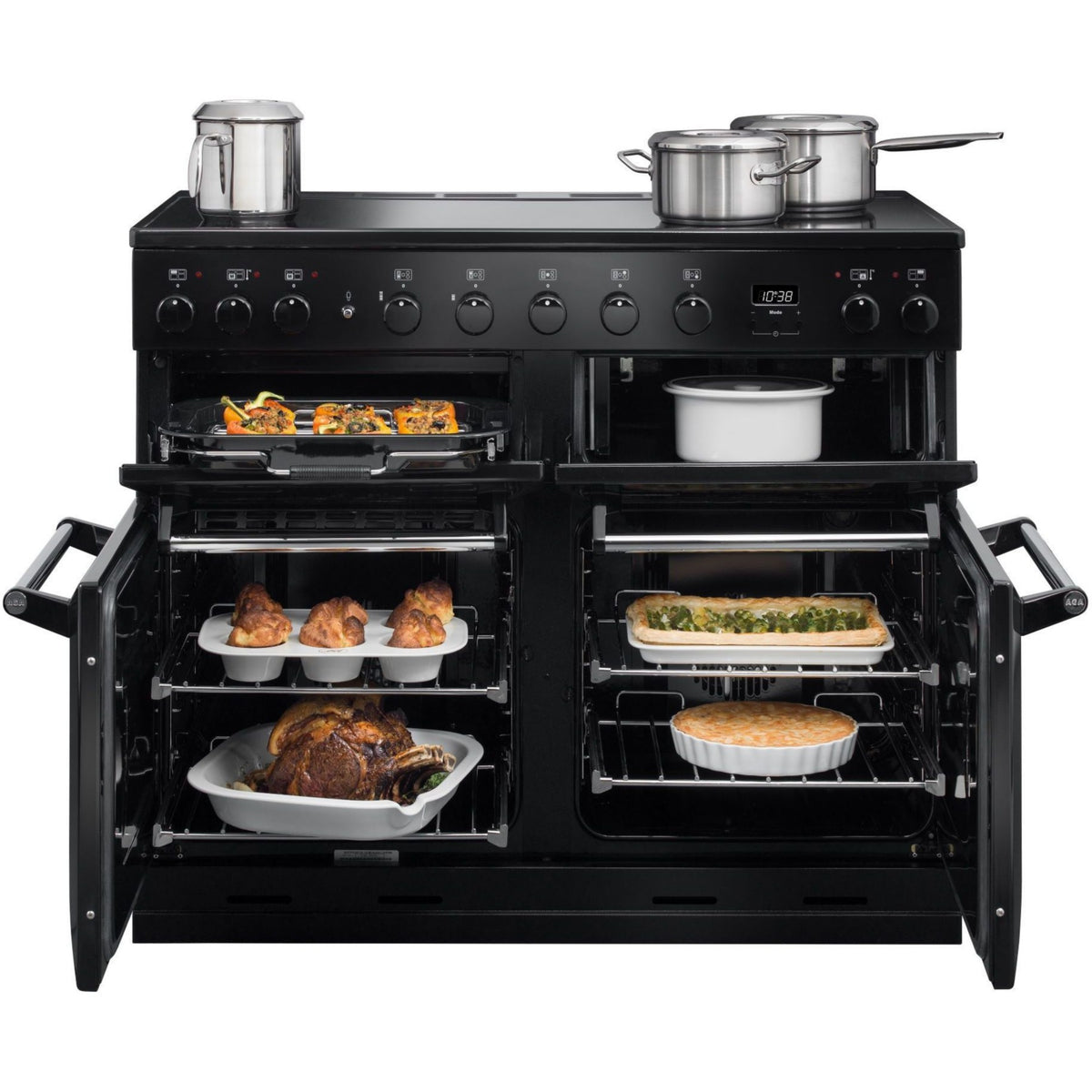 Piano de cuisson induction AGA MASTER CHEF DELUXE 110 SALCOMBE BLUE