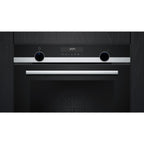 Four encastrable SIEMENS HB578HBS7 - Pyrolyse - Chaleur pulsée - Porte froide - iQ500 - Rails Télescopiques