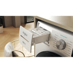 Lave linge hublot WHIRLPOOL W8X89ADSILENCEFR - 8 kg - 1400 tr/min - Classe A - Moteur induction direct drive - Autodosage