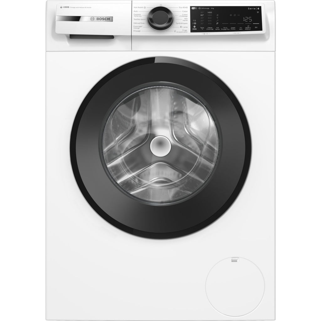 Lave linge hublot BOSCH WGJ244ABFR - 9 kg - 1351 tr/min - Classe A - Moteur induction - Autodosage - Connecté