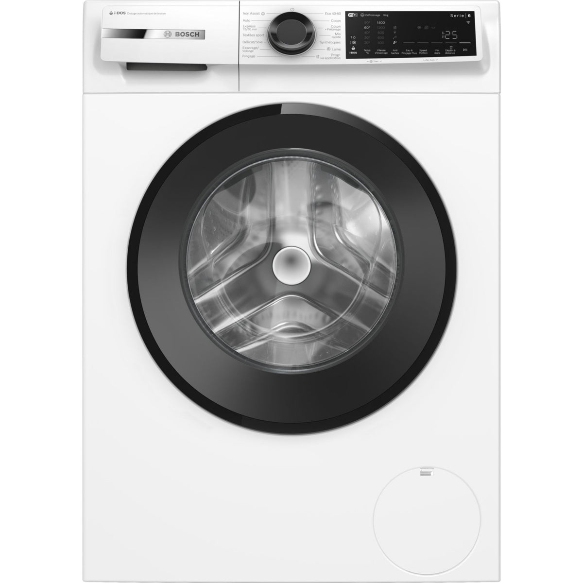 Lave linge hublot BOSCH WGJ244ABFR - 9 kg - 1351 tr/min - Classe A - Moteur induction - Autodosage - Connecté