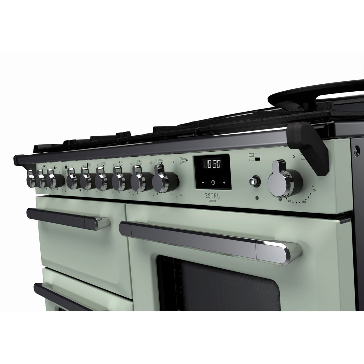 Piano de cuisson mixte FALCON ESTEL DELUXE OC TAB MIX 110 CM VERT PAST