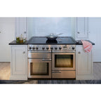Piano de cuisson induction FALCON PRO DELUX110 INDUC INOX/CHROME
