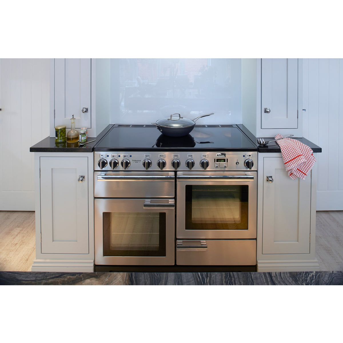 Piano de cuisson induction FALCON PRO DELUX110 INDUC INOX/CHROME
