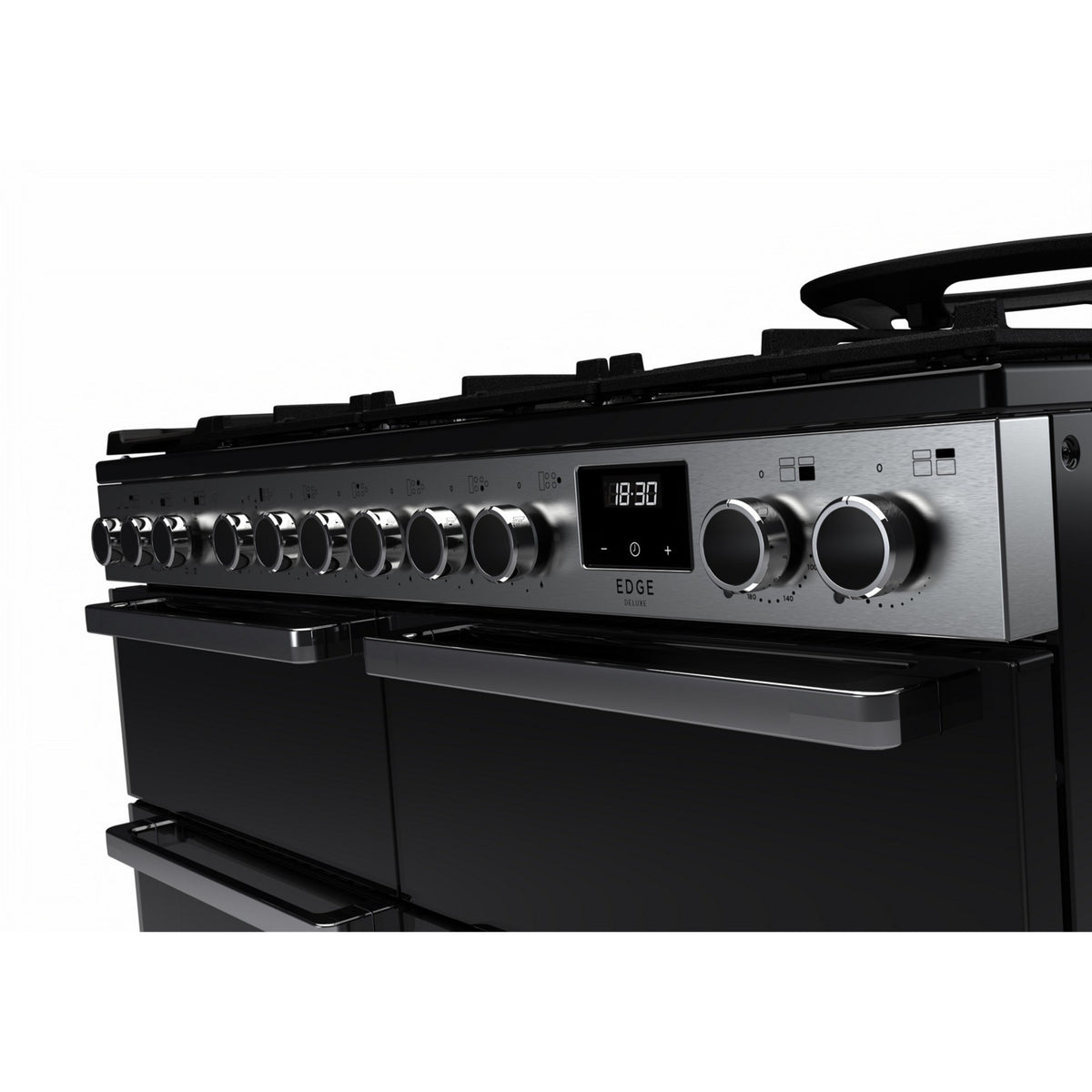 Piano de cuisson gaz FALCON EDGE DELUXE BC TAB MIX 110 CM VERRE NOI