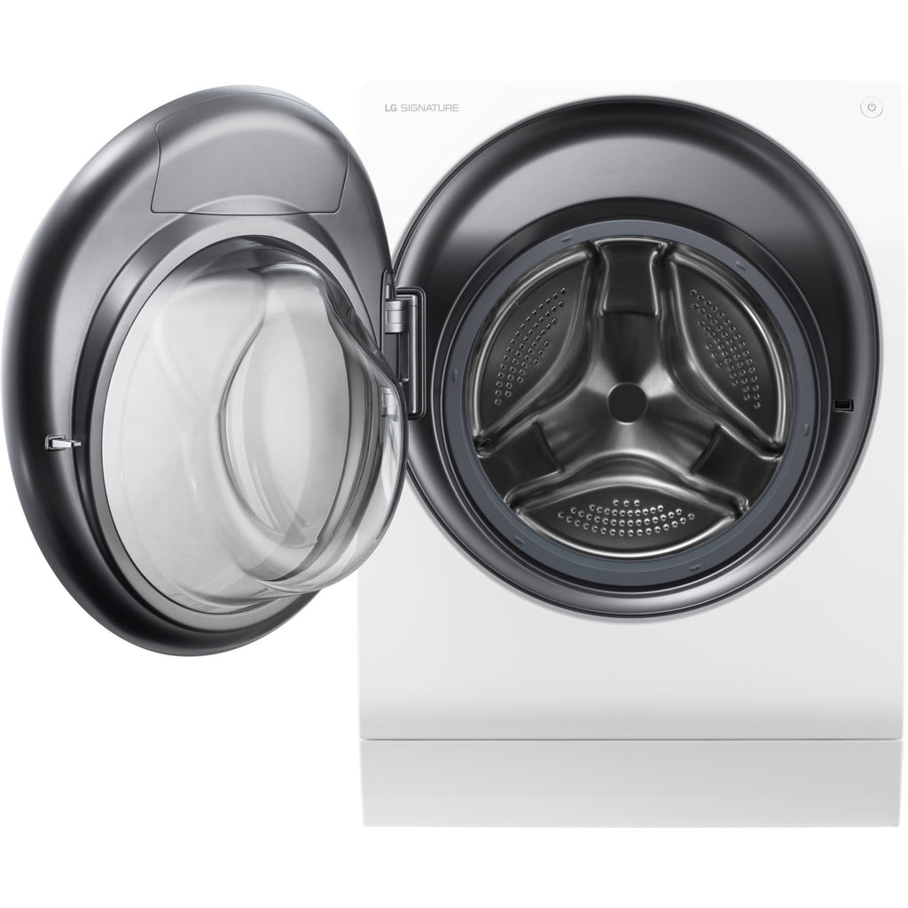 Lave linge séchant hublot LG LSWD100E - 12/7 kg - 1600 tr/min - Classe A - Dosage automatique - Connecté Reconditionné