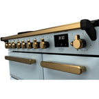 Piano de cuisson induction FALCON ESTEL DELUXE TAB IND 90 CM BLEU PASTEL L
