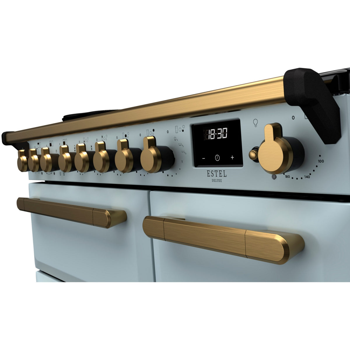 Piano de cuisson induction FALCON ESTEL DELUXE TAB IND 90 CM BLEU PASTEL L