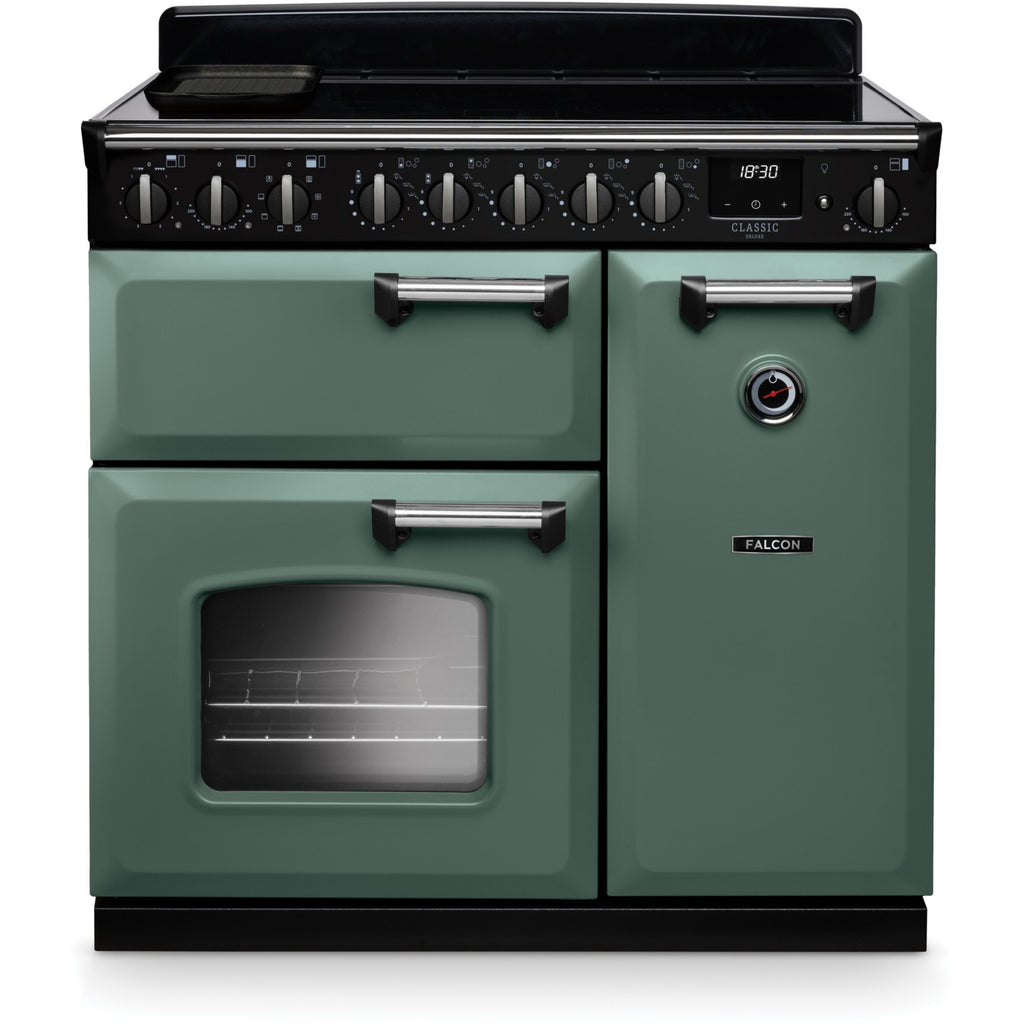 Piano de cuisson induction FALCON NGC TAB IND 90 CM VERT MINERAL CHROME