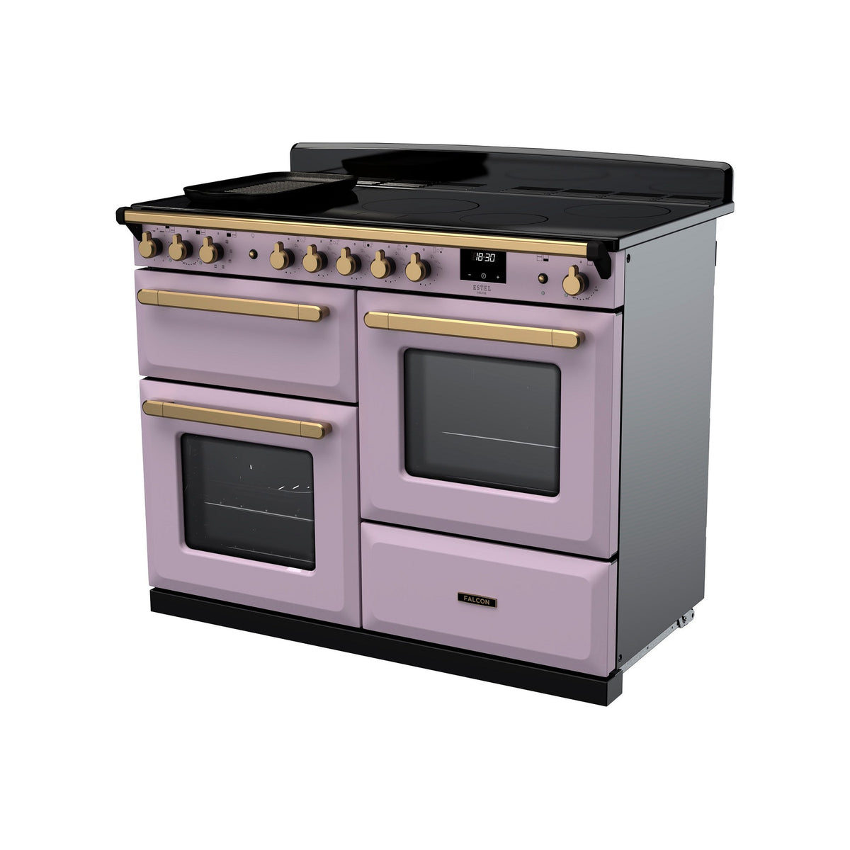 Piano de cuisson induction FALCON ESTEL DELUXE OCTAB IND 110 CM PARME LAIT