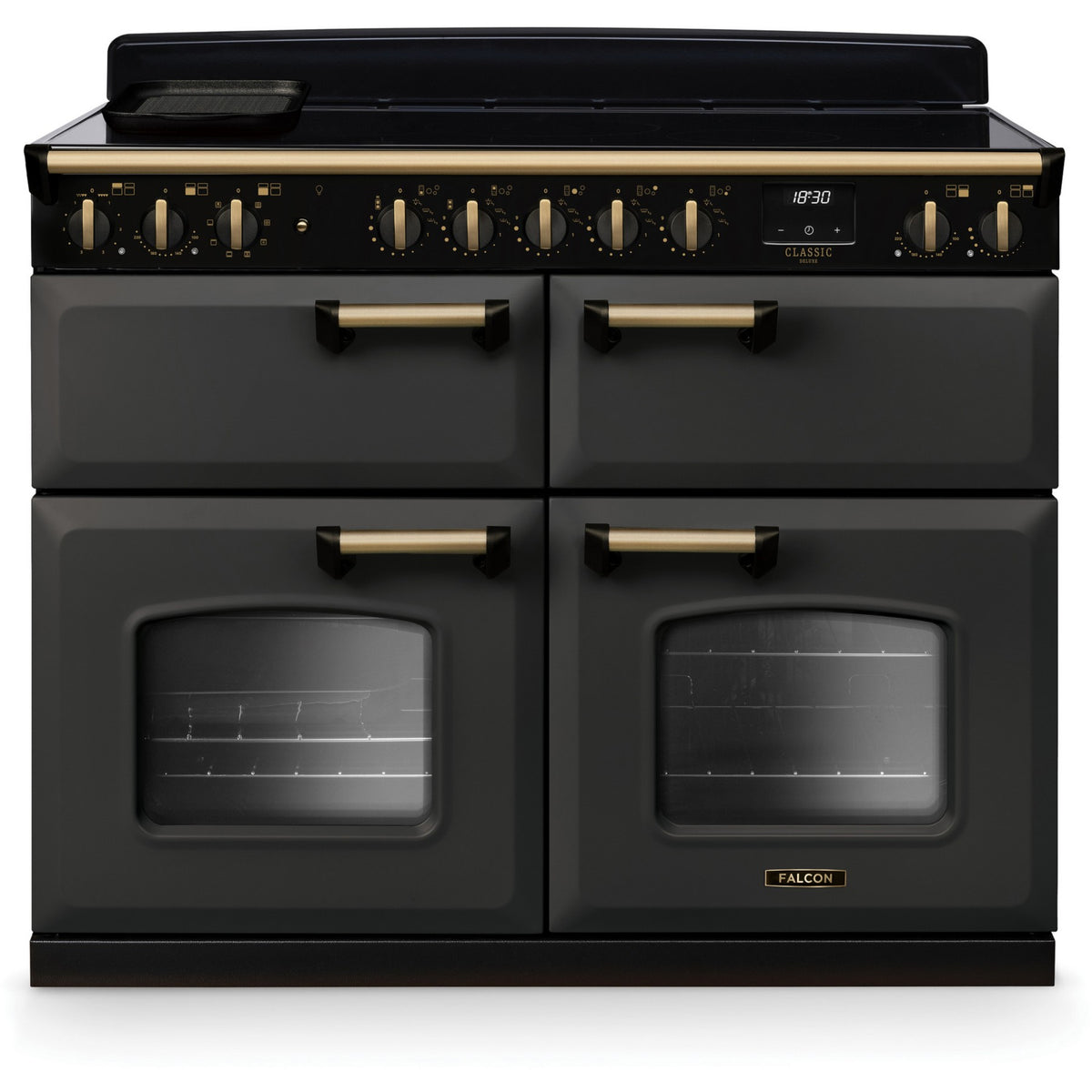 Piano de cuisson induction FALCON NGC TAB IND 110 CM ARDOISE LAITON ANTIQU