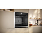 Four encastrable fonction vapeur NEFF B64FS31N0 - Vapeur - Ecoclean - Porte froide - Tactile - N90 Full Steam combine Circotherm