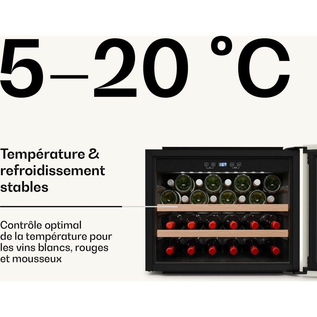 Cave à vin de service KLARSTEIN Vinsider Victoria 28 tactile LED