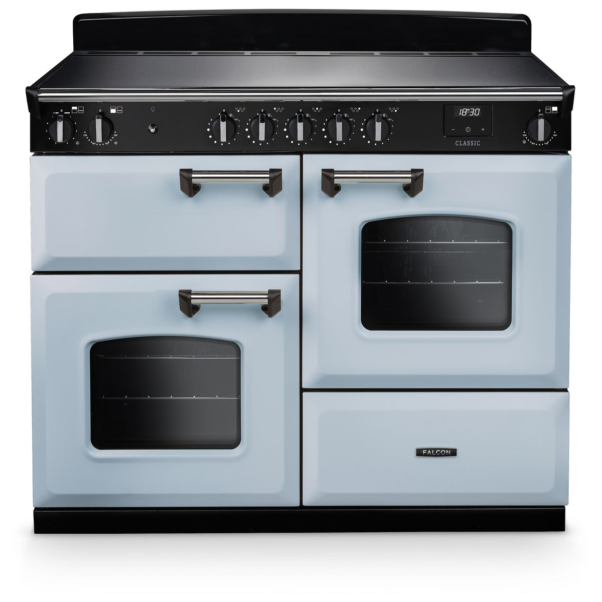 Piano de cuisson induction FALCON NGC OC TAB IND 110 CM BLEU PASTEL CHROME