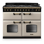 Piano de cuisson mixte FALCON NGC TAB MIX 110 CM CREME PASTEL LAITON A