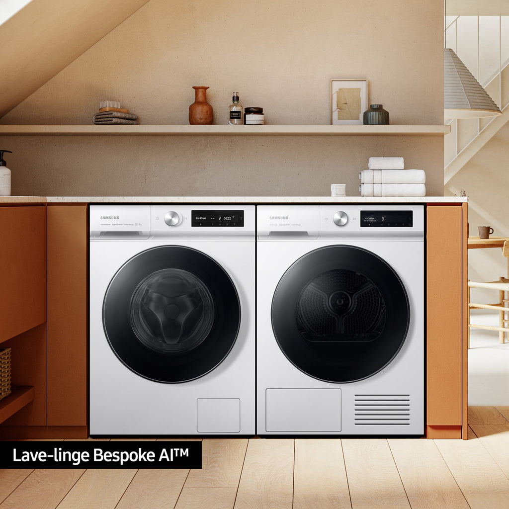 Lave linge hublot SAMSUNG WW11BB744DGW Bespoke AI Reconditionné