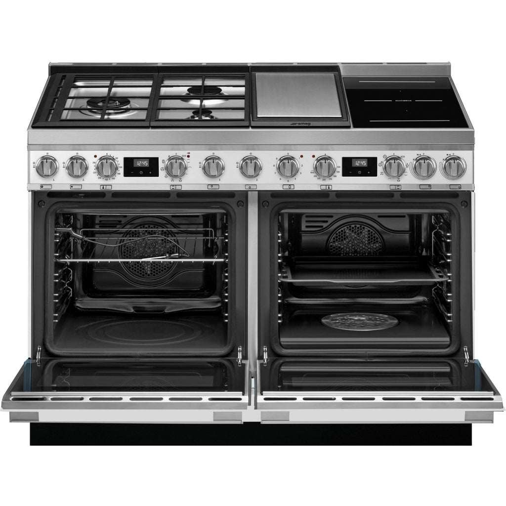 Piano de cuisson mixte SMEG CPF120IGMPWH