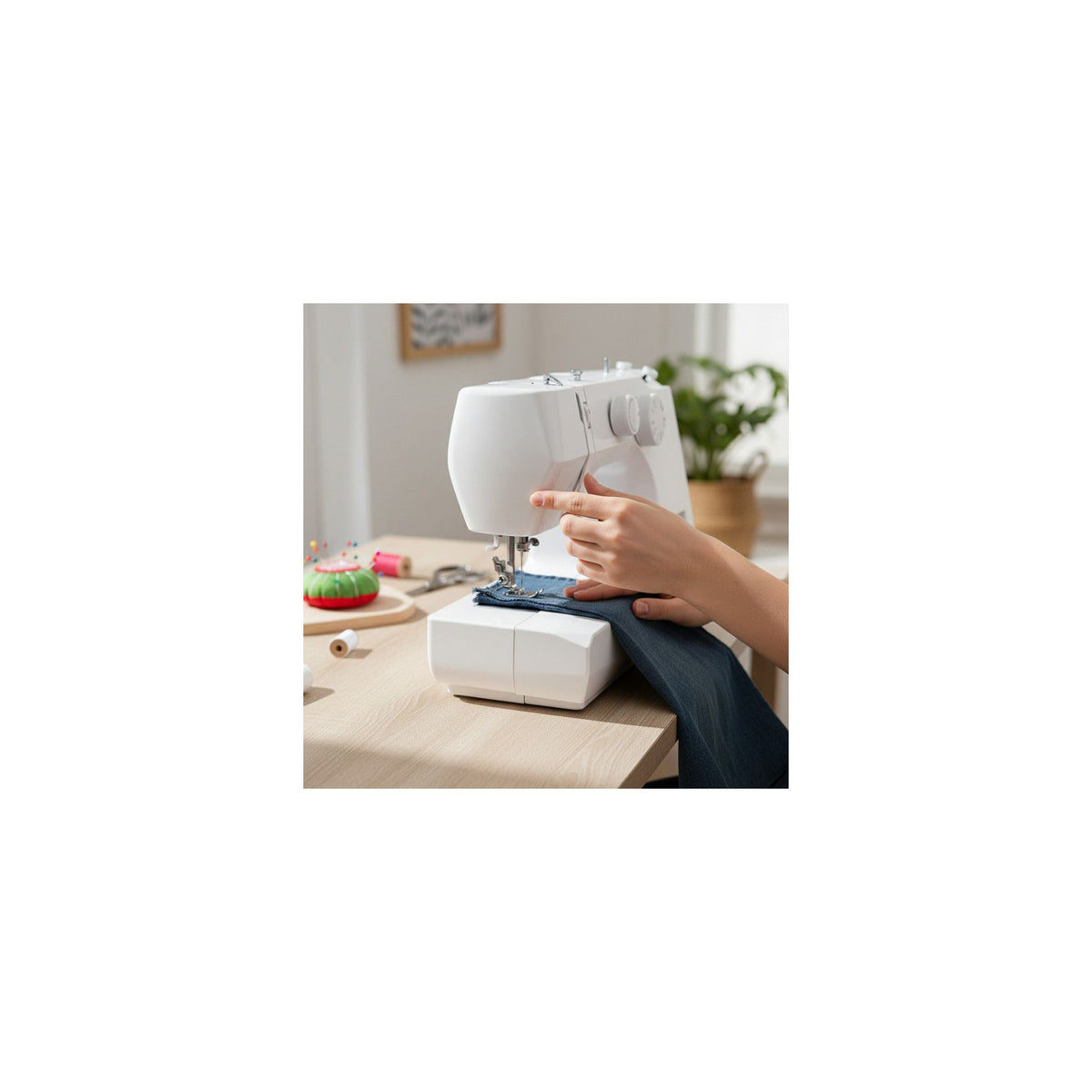 Machine à coudre PRIXTON P145 pour jeans avec point réglable