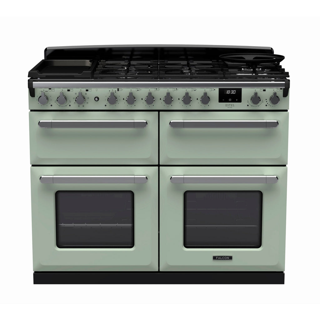 Piano de cuisson mixte FALCON ESTEL DELUXE BC TAB MIX 110 CM VERT PAST