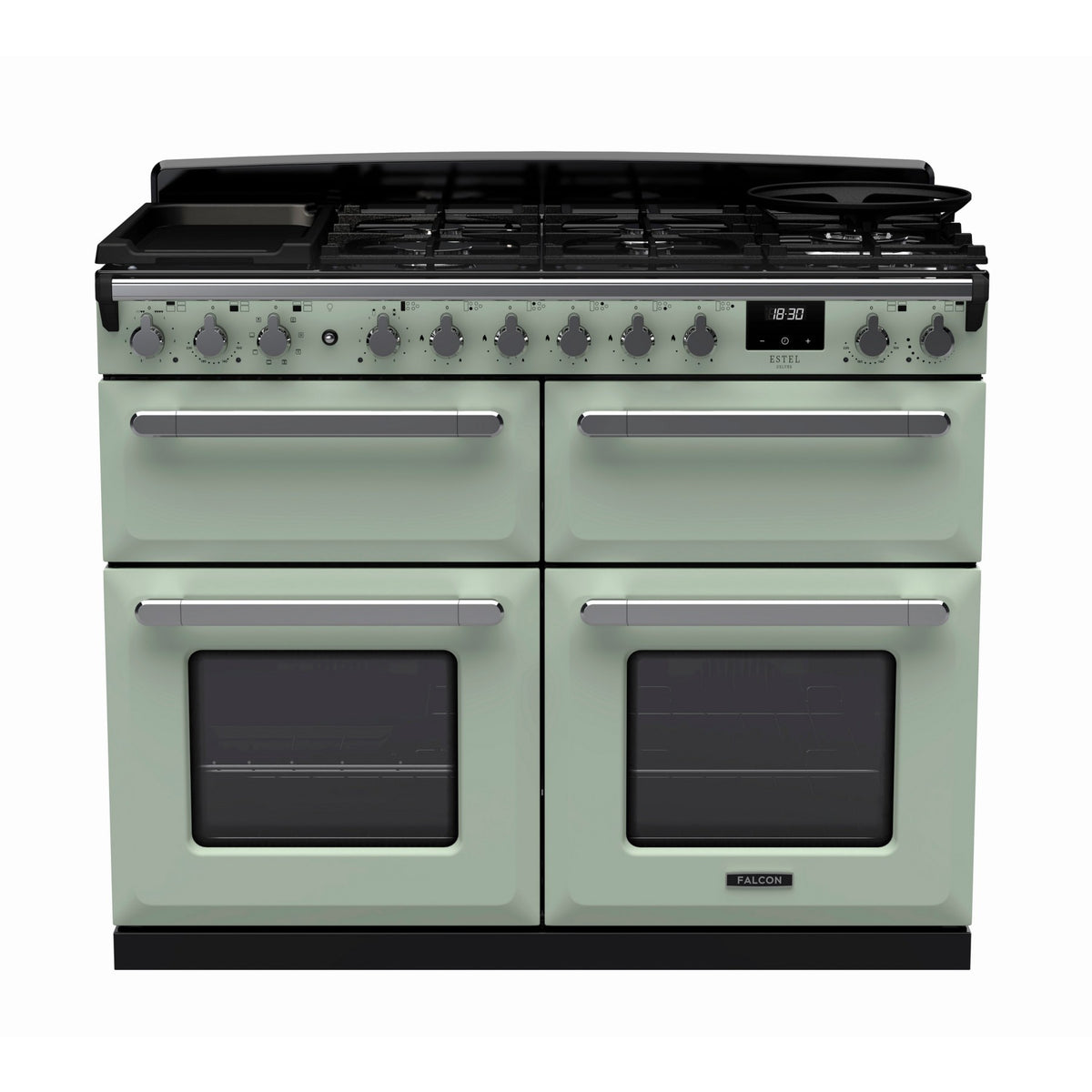 Piano de cuisson mixte FALCON ESTEL DELUXE BC TAB MIX 110 CM VERT PAST