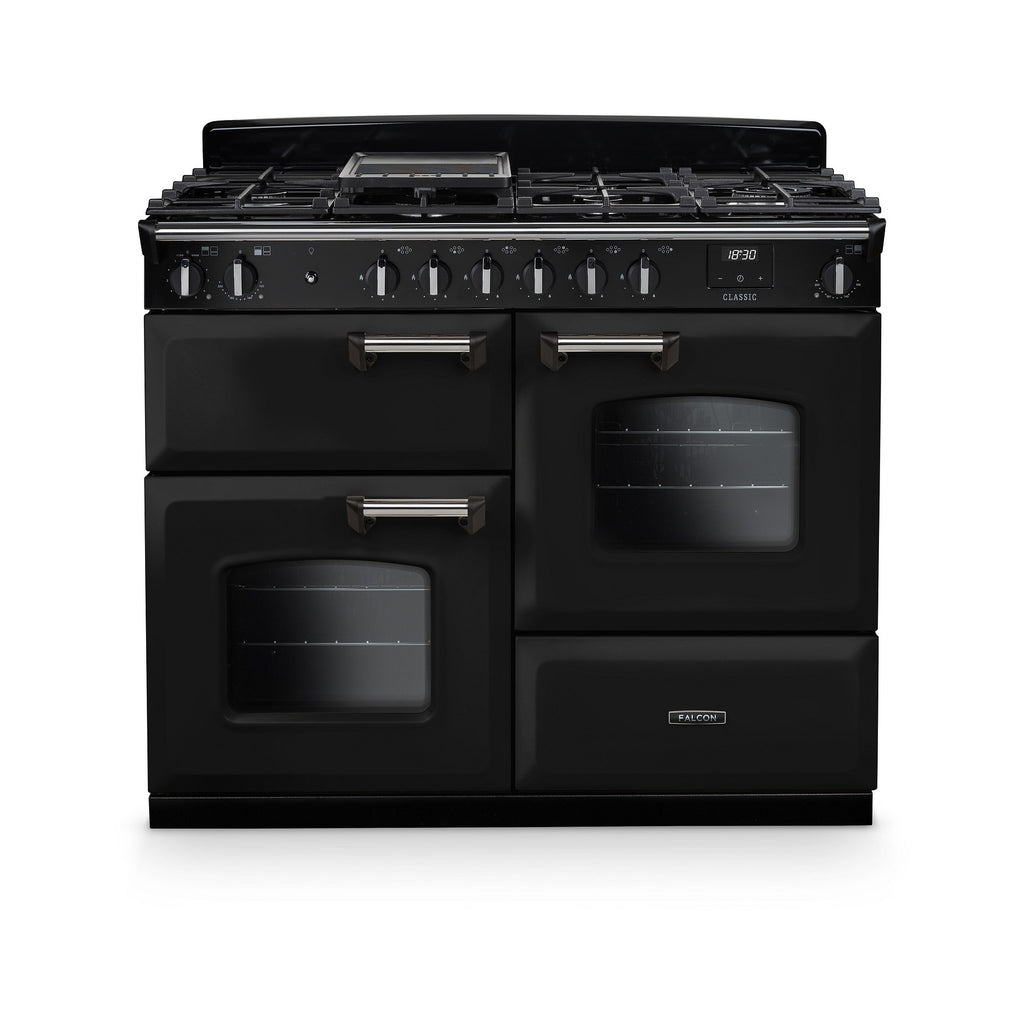 Piano de cuisson gaz FALCON NGC OC TAB GAZ 110 CM NOIR CHROME