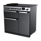 Piano de cuisson induction FALCON EDGE DELUXE TAB IND 90 CM VERRE NOIR CH