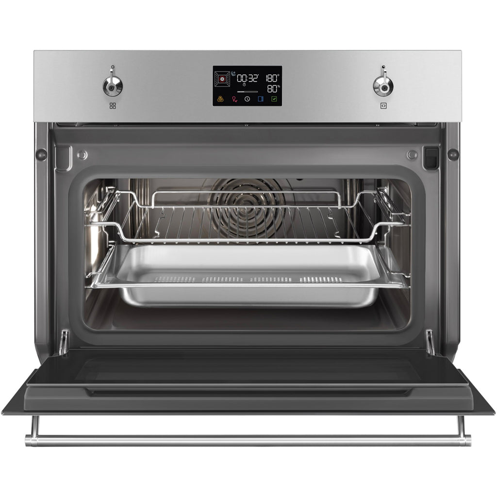 Four encastrable SMEG SO4302S3X - Combiné vapeur - Chaleur tournante - Hydrolyse