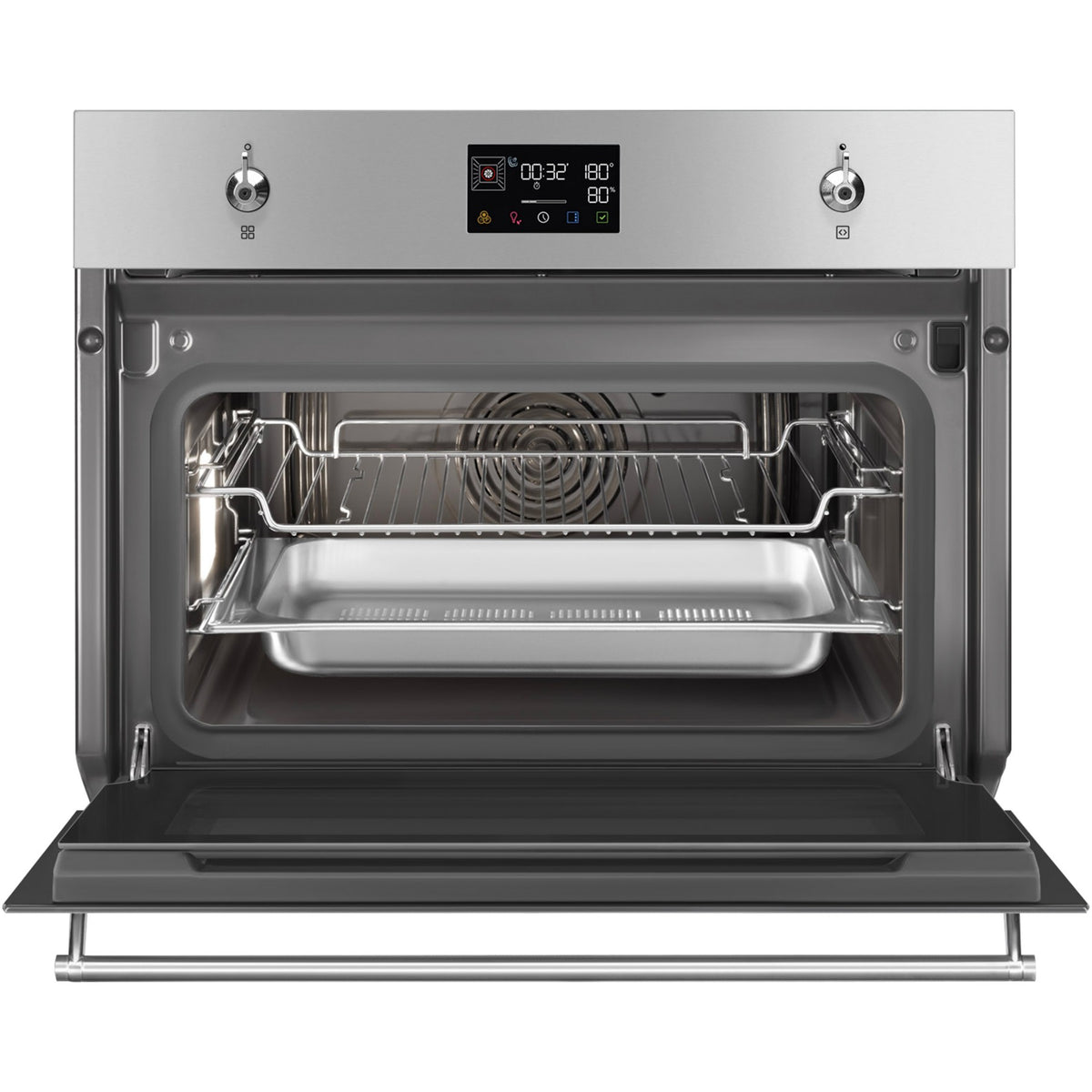 Four encastrable SMEG SO4302S3X - Combiné vapeur - Chaleur tournante - Hydrolyse
