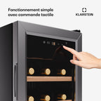 Cave à vin de service KLARSTEIN Shiraz Premium Smart 18
