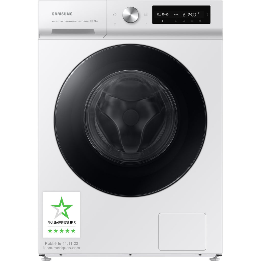 Lave linge hublot SAMSUNG WW11BB744DGW Bespoke AI Reconditionné