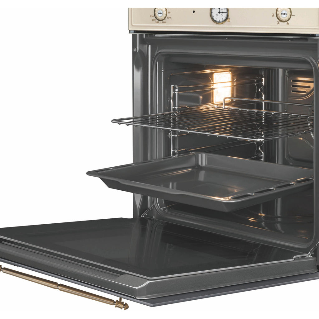 Four Pyro SMEG SF67C1PO - Pyrolyse - Convection naturelle