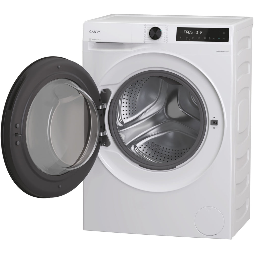 Lave linge hublot CANDY BP 413BL8-S - 13 kg - 1400 tr/min - Classe A - Moteur induction - Connecté