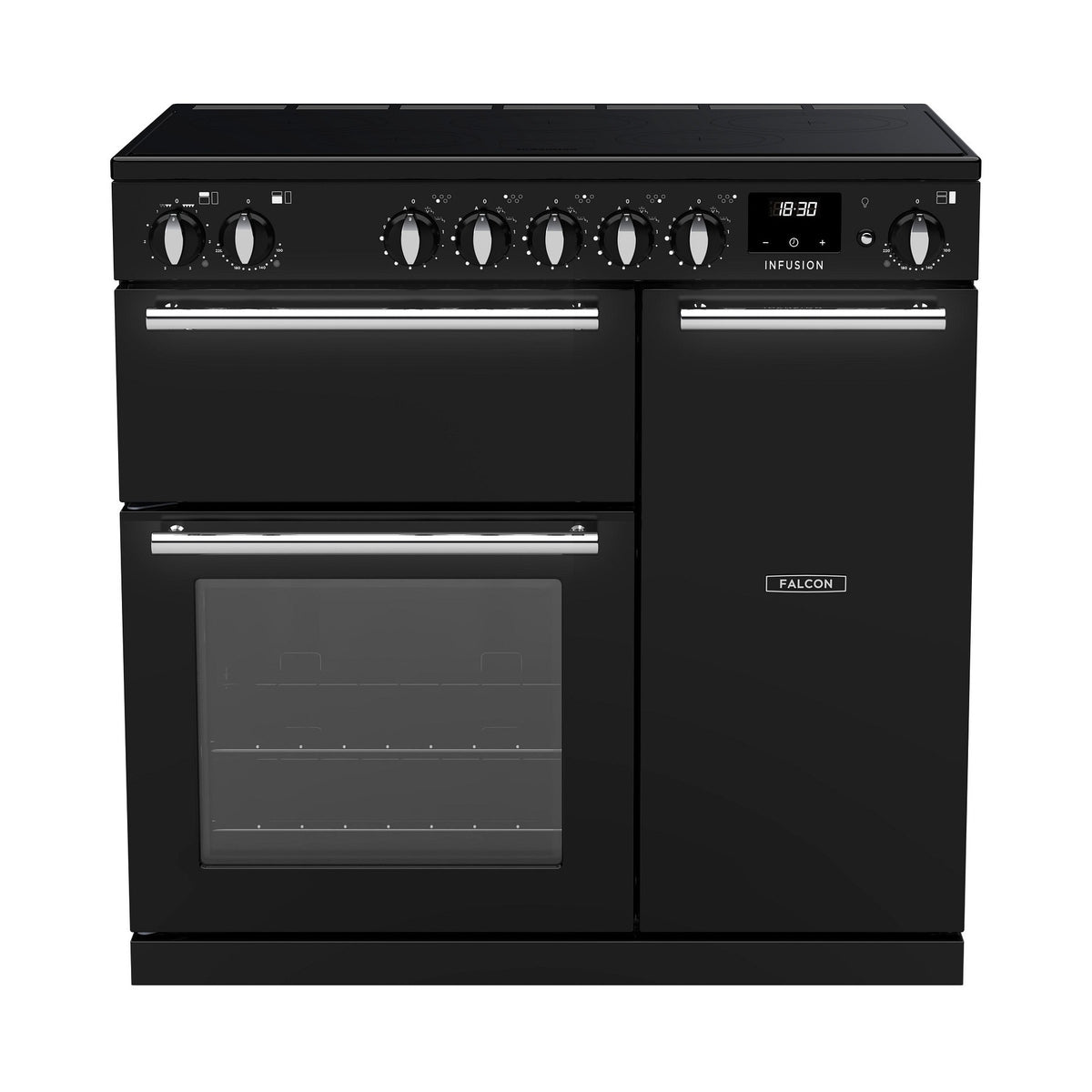 Piano de cuisson induction FALCON INFUSION NGC TAB IND 90 CM NOIR