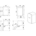 Mini réfrigérateur SMEG FAB5LWH6