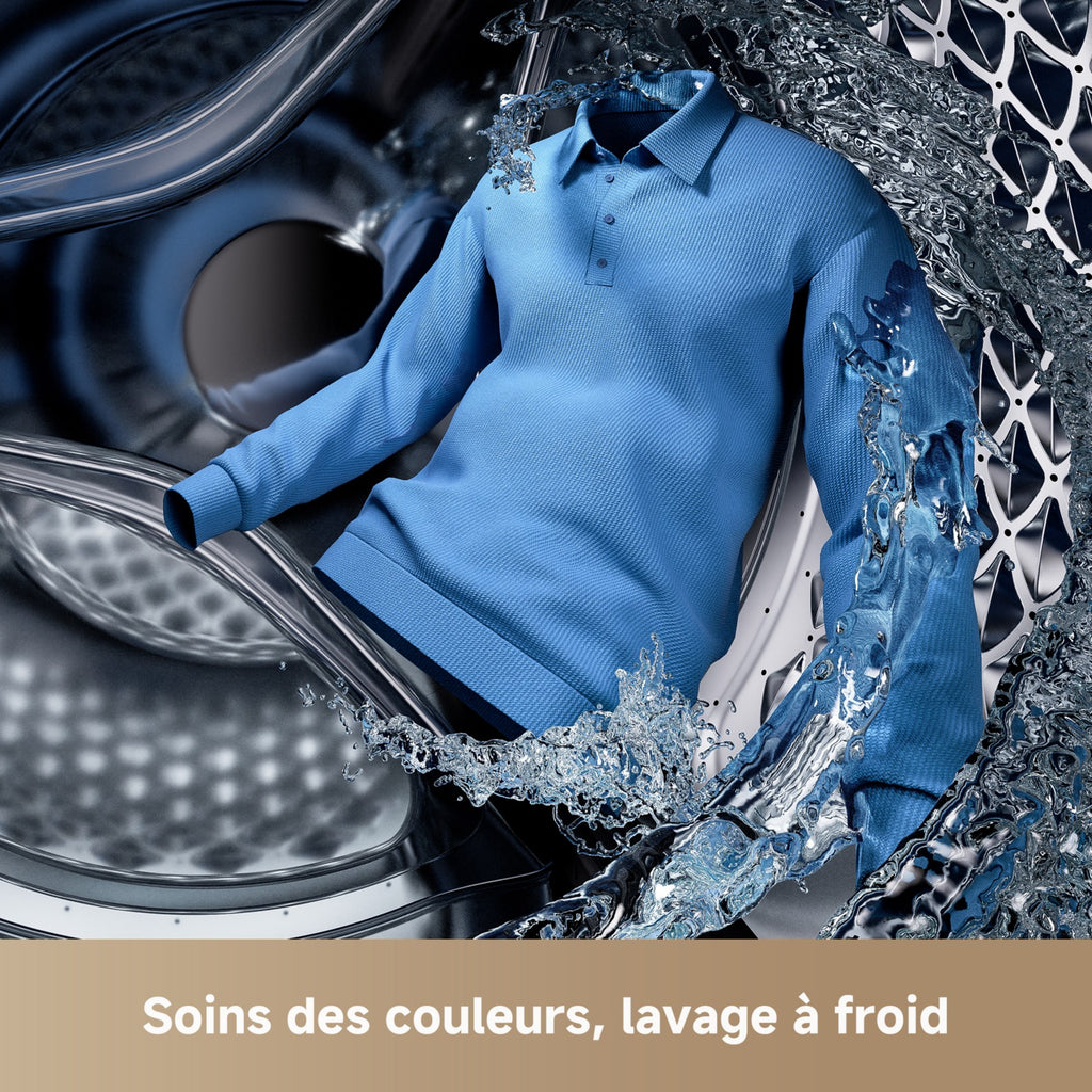 Lave linge hublot DREAME DRWASHSULTRA10KGW - 10 kg - 1200 tr/min - Classe A - Moteur induction