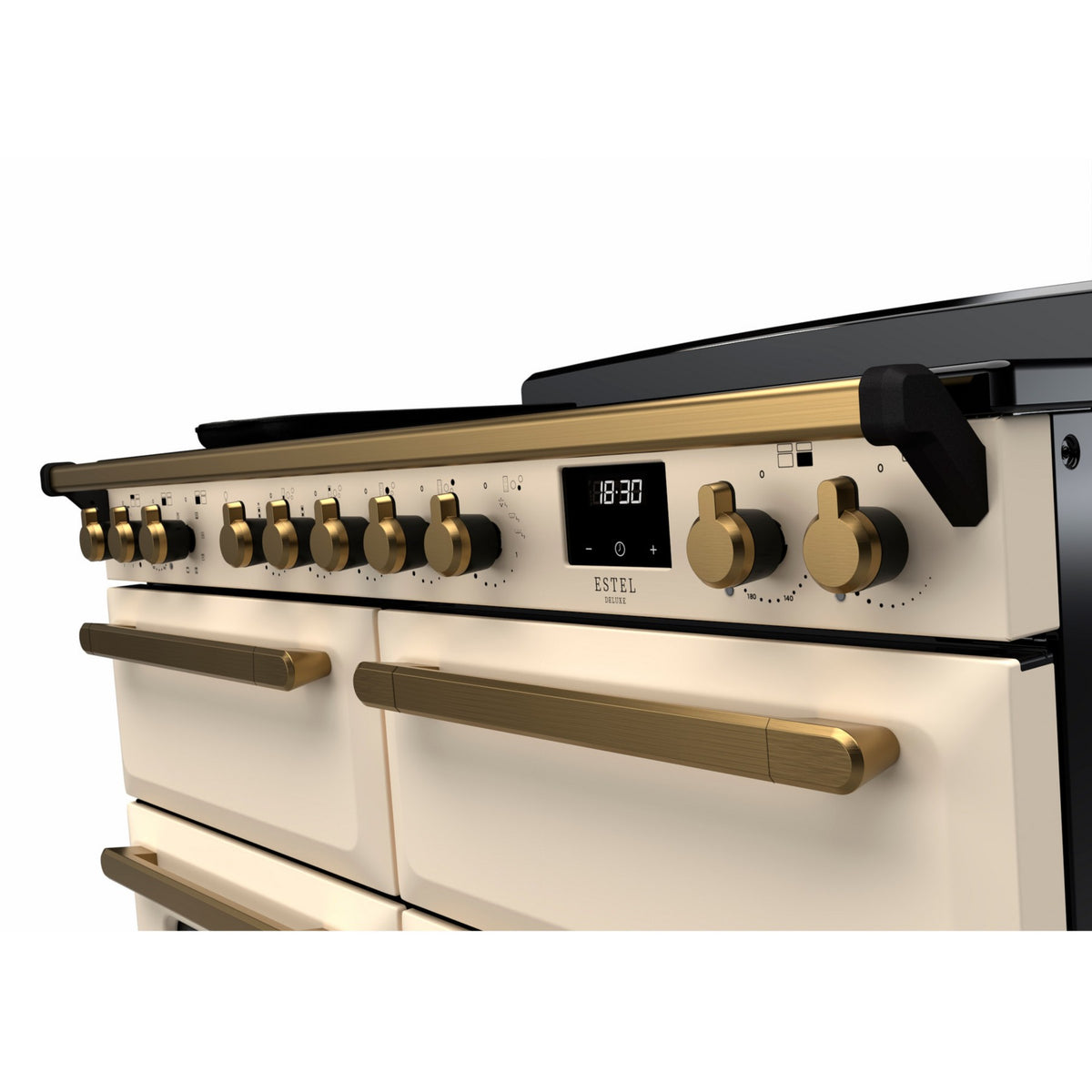 Piano de cuisson induction FALCON ESTEL DELUXE BCTAB IND 110 CM CREME PAST
