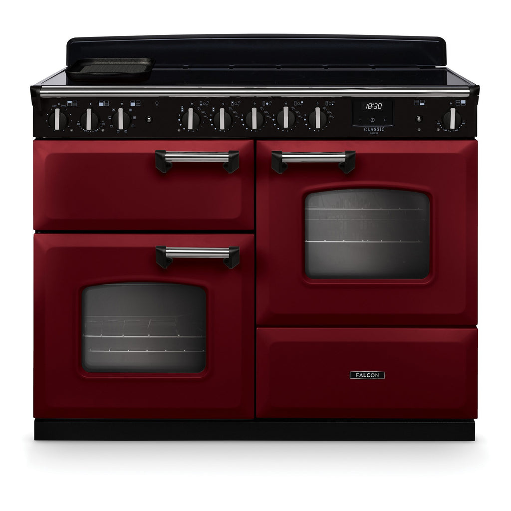 Piano de cuisson induction FALCON NGC TAB IND 110 CM BORDEAUX CHROME