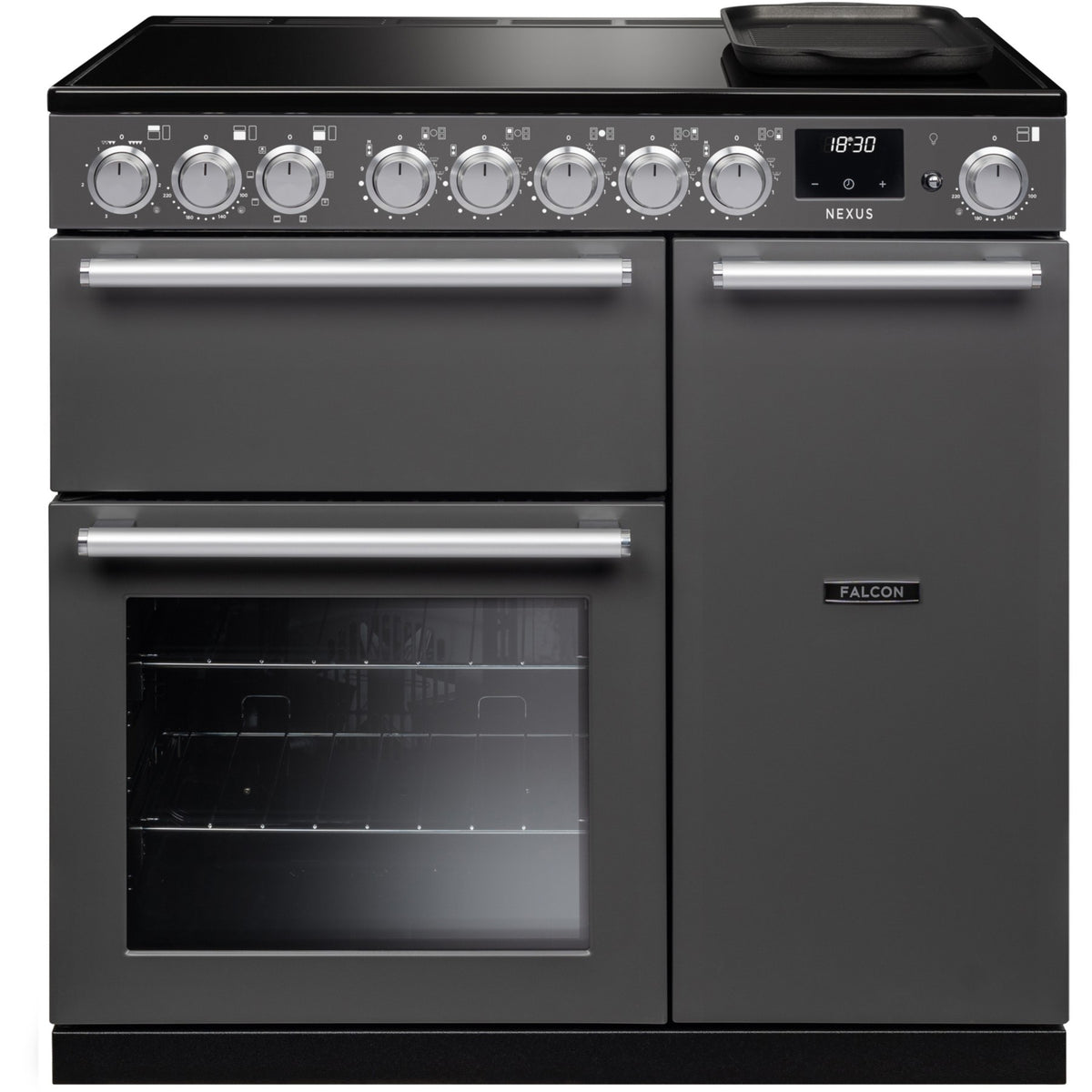 Piano de cuisson induction FALCON NEXUS NGC TAB IND 90 CM ARDOISE CHROME