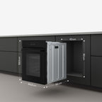 Four encastrable KLARSTEIN 45cm 49 litres CEE A 2350 W Noir Velaire