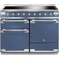 Piano de cuisson induction FALCON ELISE 110 ROCHE BLEUE NICKEL BROSSÉ
