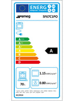 Four Pyro SMEG SF67C1PO - Pyrolyse - Convection naturelle