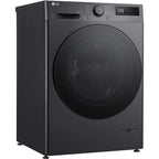 Lave linge séchant hublot LG F964R56MBRS - 9/6 kg - 1400 tr/min - Classe D - Moteur direct drive - Connecté - Noir