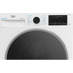 Lave linge hublot BEKO B7WFT6104019W - 10 kg - 1400 tr/min - Classe A - Moteur induction - wifi - EnergySpin -FiberCatcher