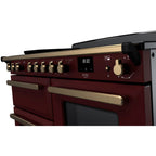 Piano de cuisson induction FALCON ESTEL DELUXE OCTAB IND 110 CM BORDEAUX L