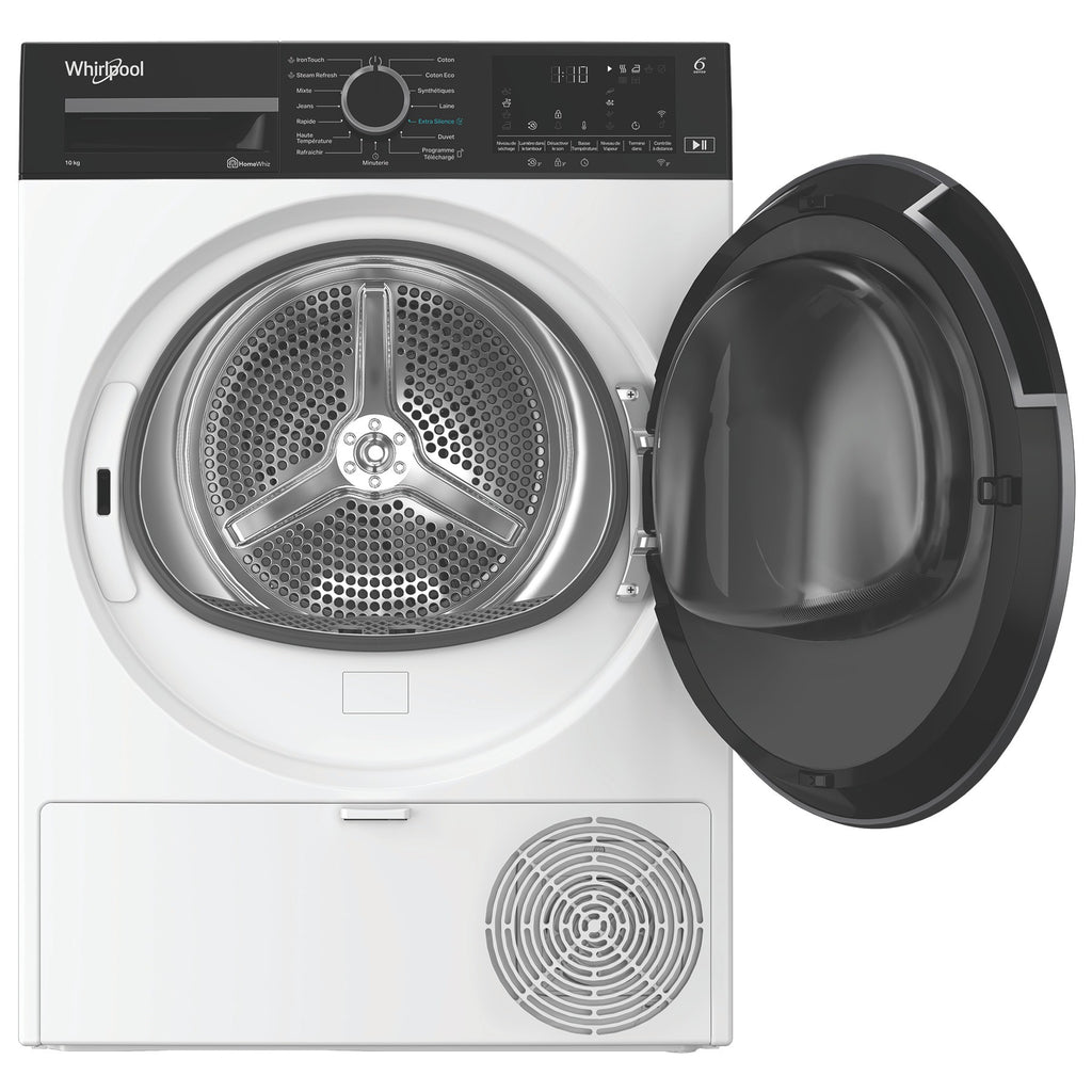 Sèche linge pompe à chaleur WHIRLPOOL CWD104MWBSFRX